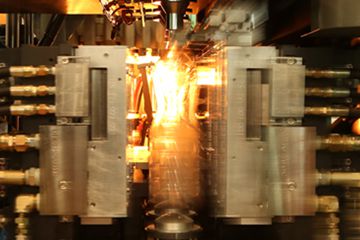 Influence of mold temperature to blow molding