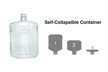 The compressible bottle