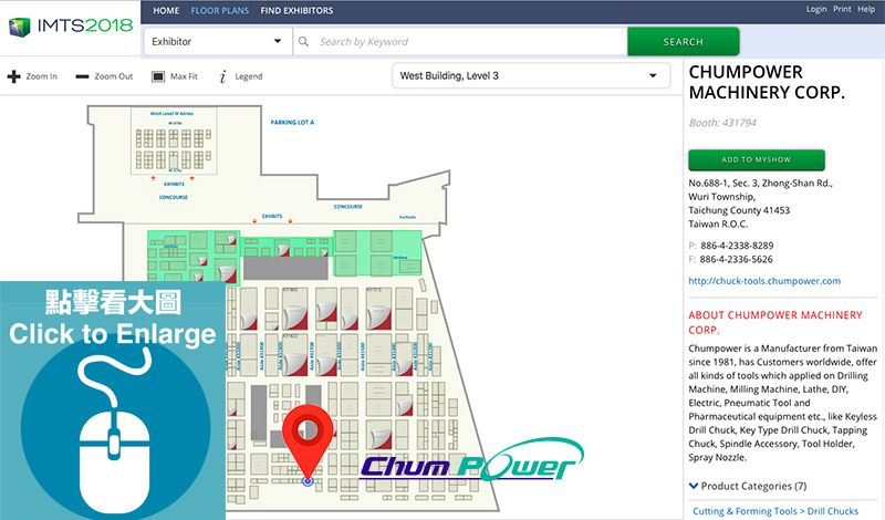 IMTS 2018 PLAN