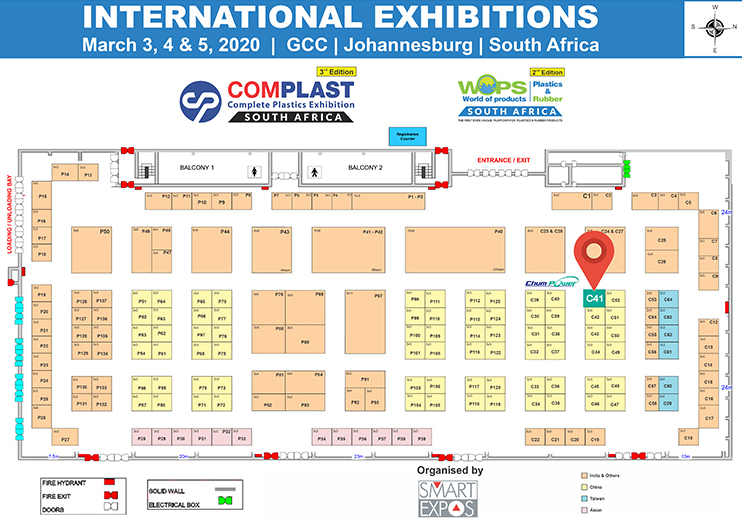 2020 Complast South Africa Booth Plan