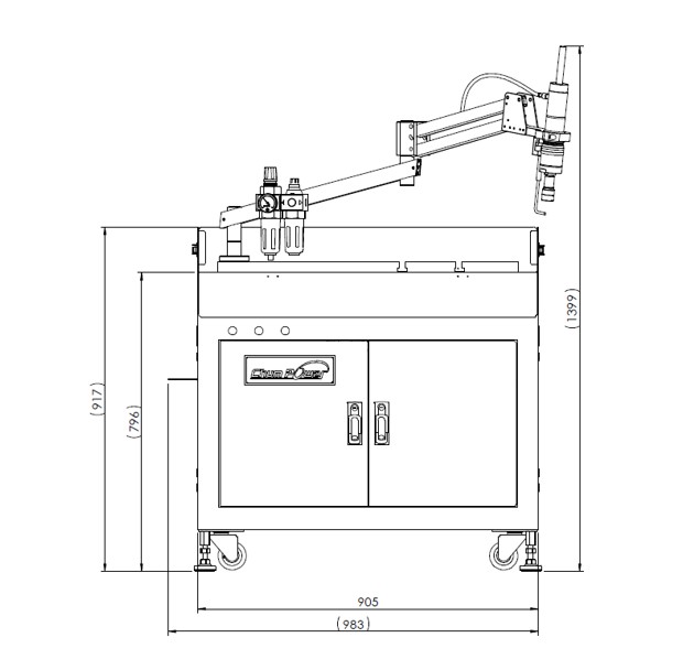 Air Tapping Machine